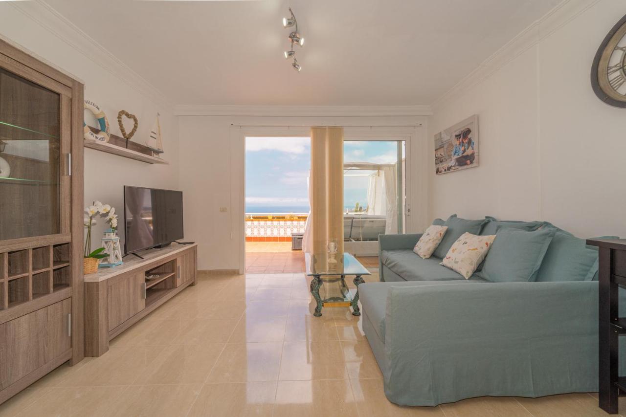 Luxury Penthouse 105M2,Bali Bed,Heated Pool,Sunset Apartment Адехе Екстериор снимка